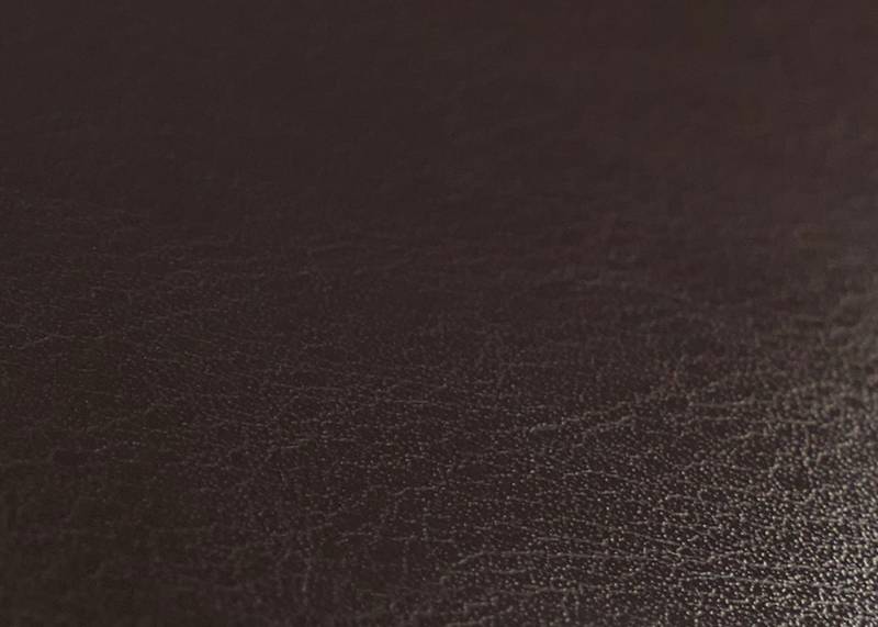 PROREGAL® Esszimmerstuhl 4x Esszimmerstuhl Stuhl Küchenstuhl HxBxT 90x43x56cm Leder Braun von PROREGAL®