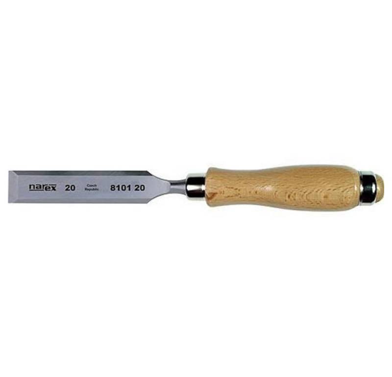 PROREGAL® Flachmeißel Meißel Narex 8101 20, 20/134/274mm, flach, hölzern, cr-mn von PROREGAL®