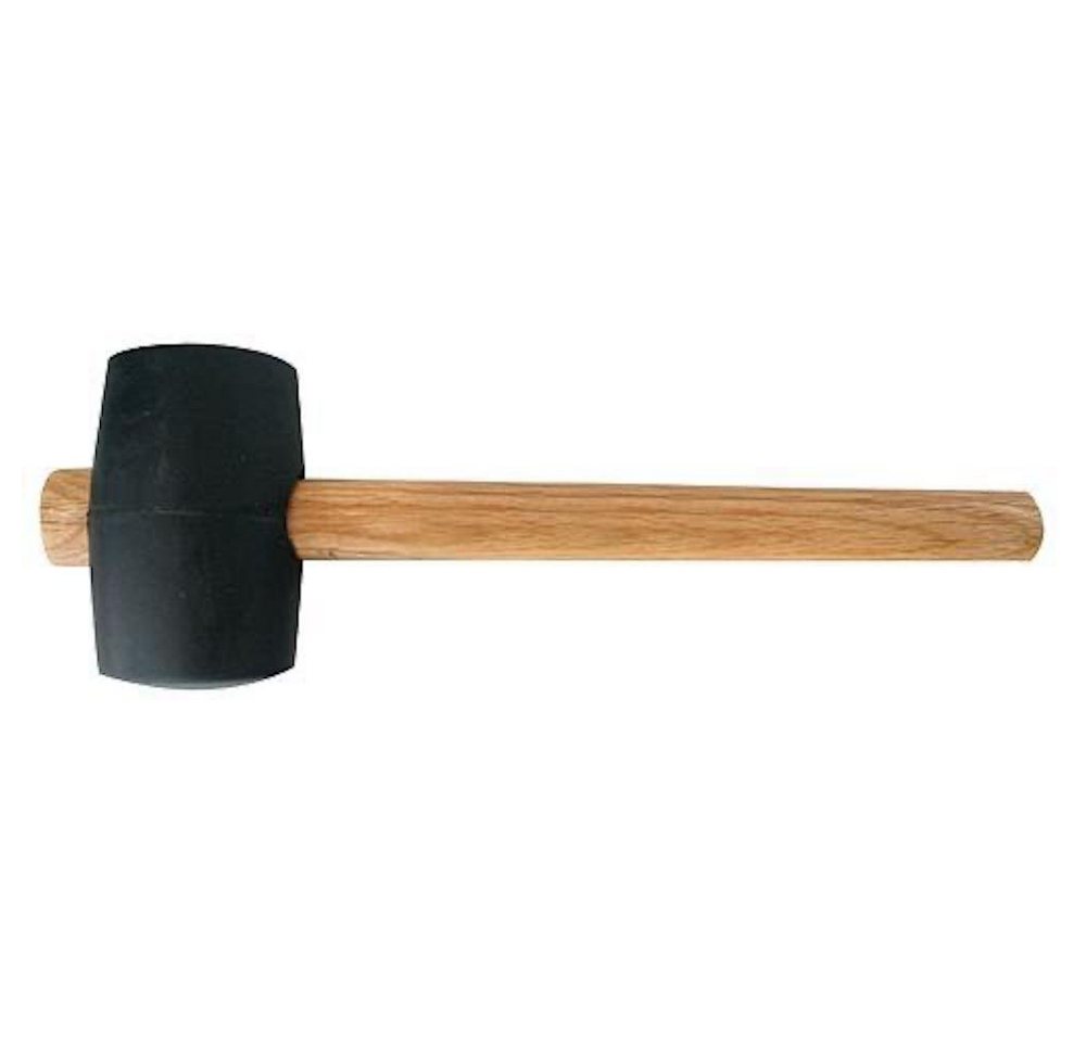 PROREGAL® Hammer Gummihammer 0,34 kg Holzgriff von PROREGAL®