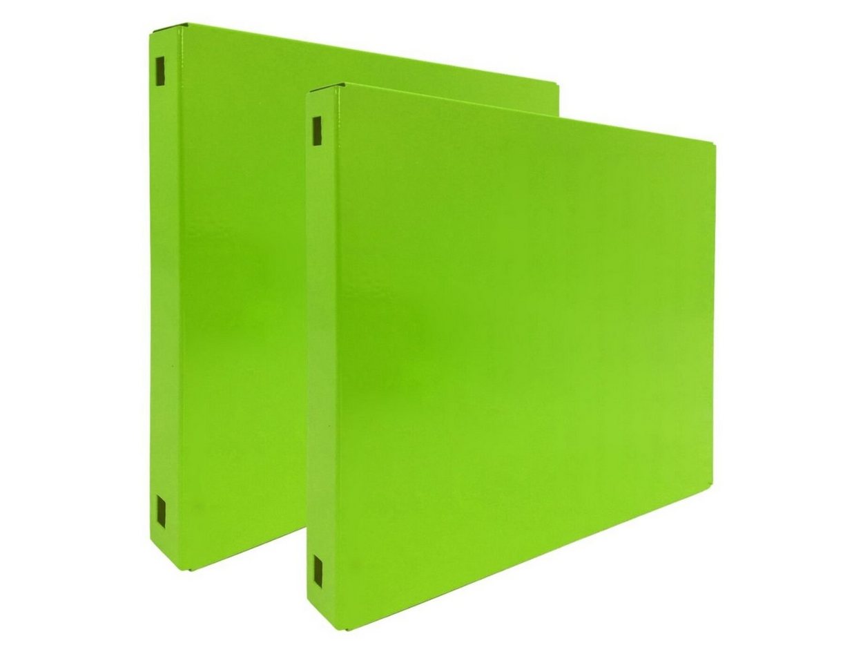 PROREGAL® Magnettafel Doppelpack 2x Memoboard aus Stahl geschlossen, HxBxT 30x30x3,5cm, Grün von PROREGAL®