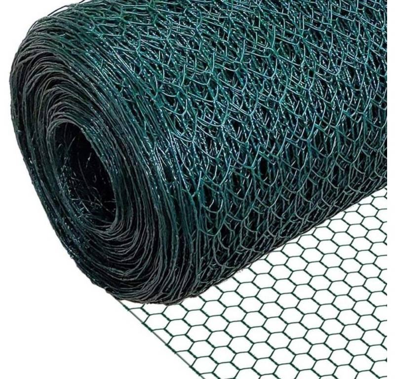 PROREGAL® Maschendrahtzaun Maschendrahtzaun Sechseckgeflecht KEEPY, Höhe 0,5m, Länge 10m von PROREGAL®