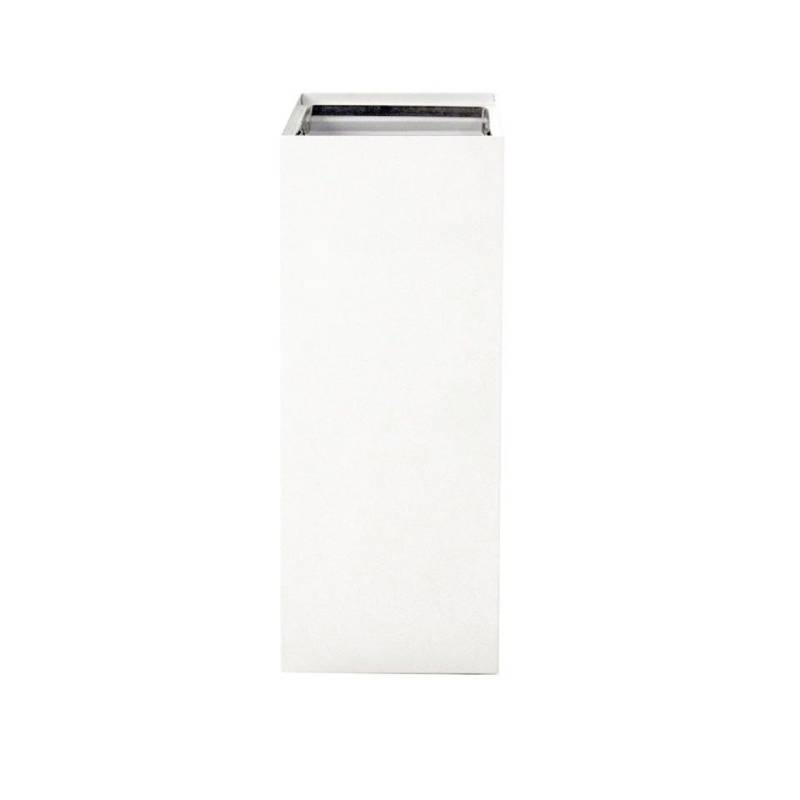 PROREGAL® Mülleimer Robuste & modulare Abfalltrennanlage, 60L, Weiß von PROREGAL®
