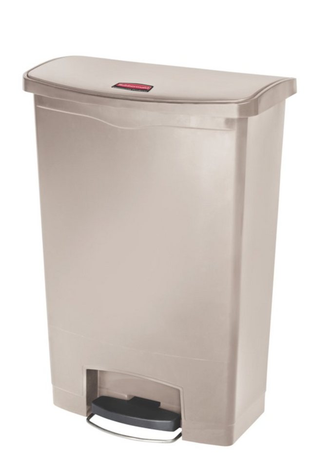 PROREGAL® Mülleimer Slim Jim Step On Container Front Step Pedal-Abfalleimer, 68L, Gelb von PROREGAL®