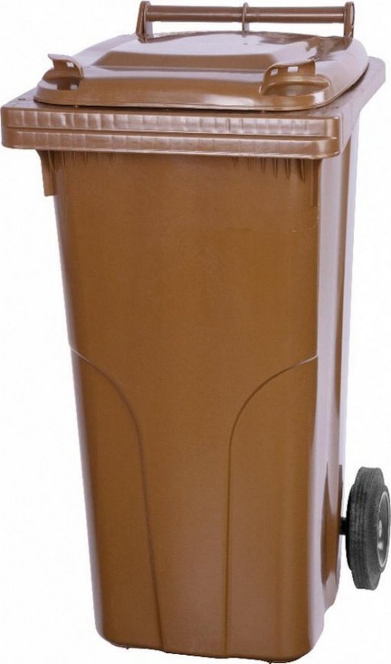PROREGAL® Mülltrennsystem Mülltonne MGB 120 Liter HDPE-Kunststoff Gelb von PROREGAL®