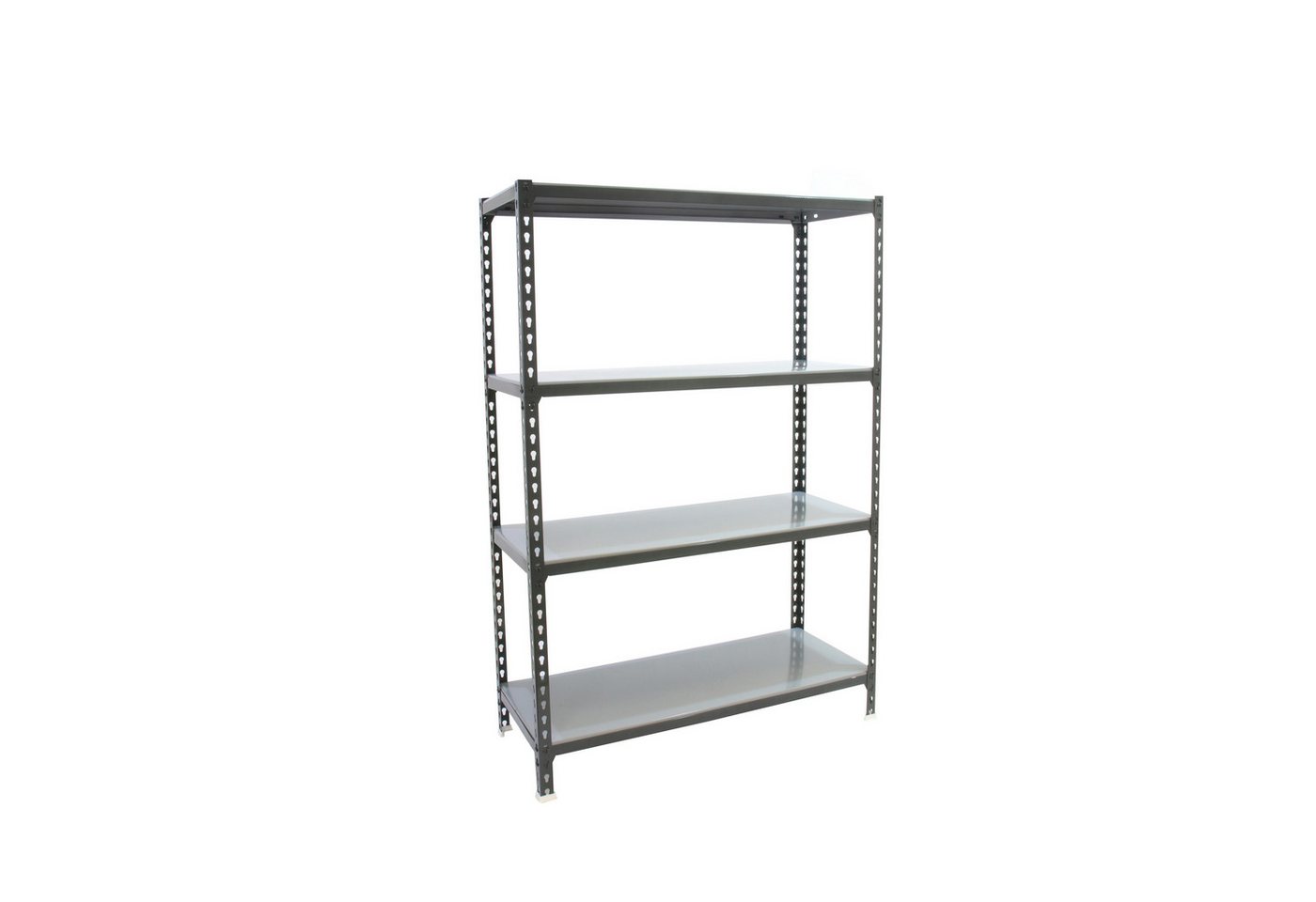 PROREGAL® Schwerlastregal Schwerlastregal MID METAL SHARK, 150x110x30cm, Anthrazit-Verzinkt, Erhältlich mit Spanplatten oder Stahböden in vielen Dimensionen von PROREGAL®