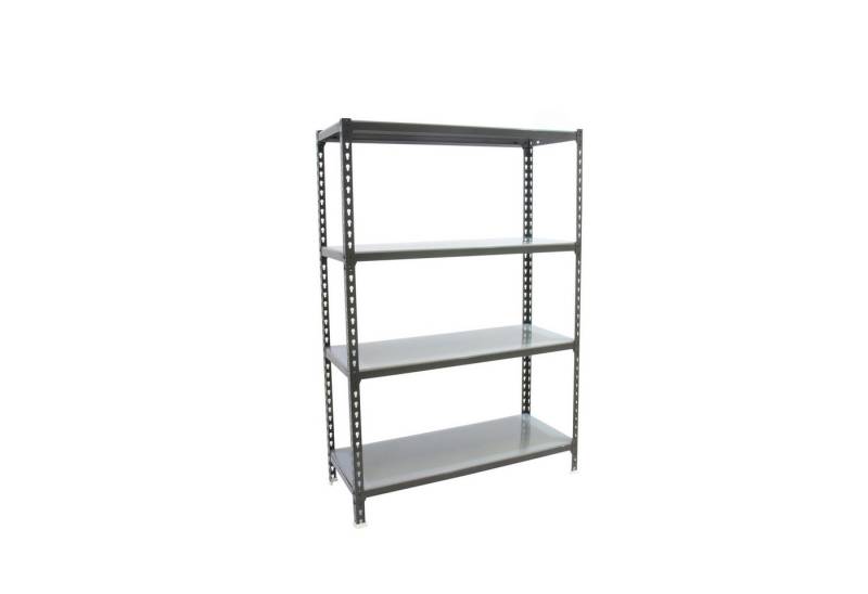 PROREGAL® Schwerlastregal Schwerlastregal MID METAL SHARK, 150x110x30cm, Anthrazit-Verzinkt, Erhältlich mit Spanplatten oder Stahböden in vielen Dimensionen von PROREGAL®