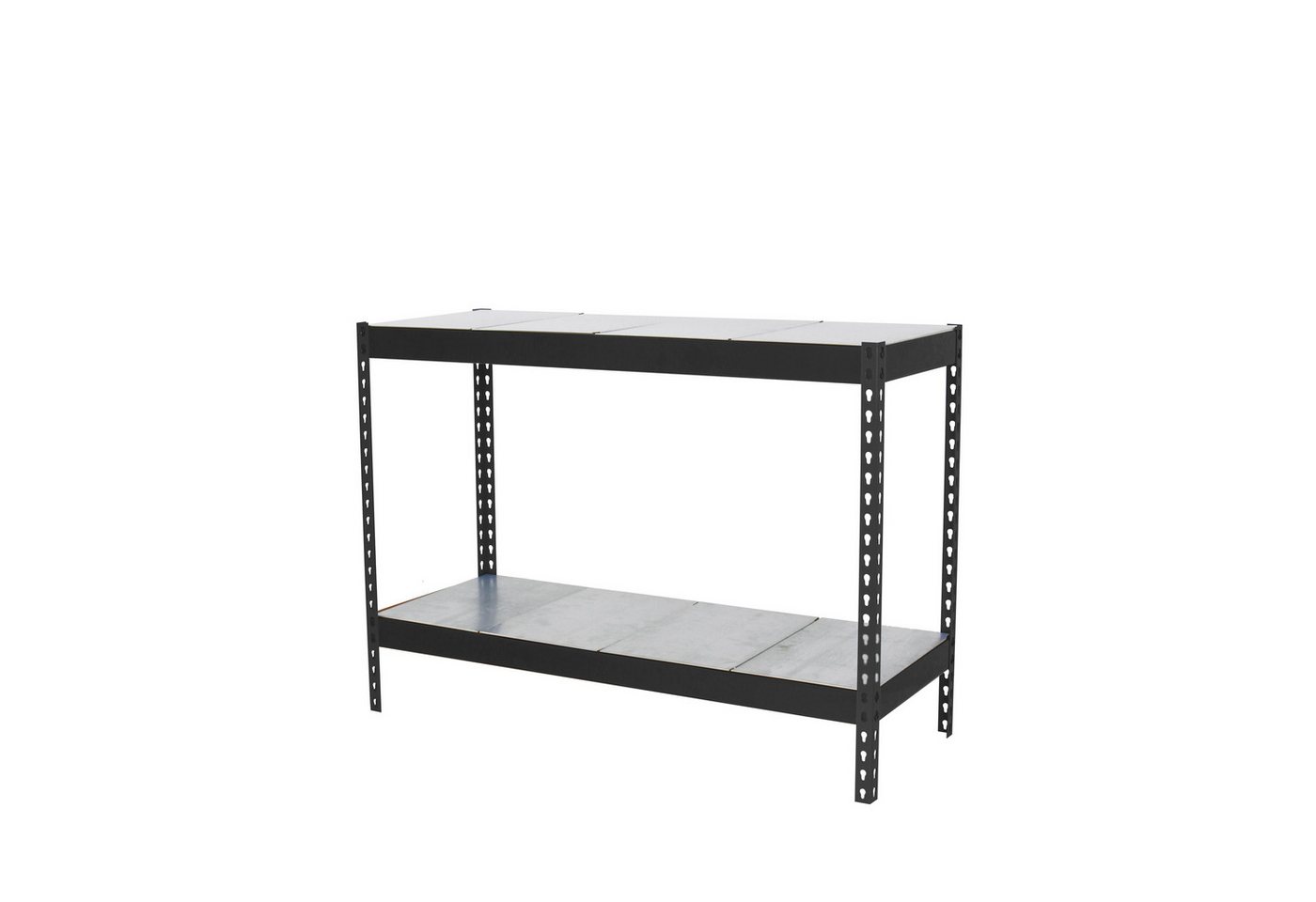 PROREGAL® Schwerlastregal Schwerlastregal Wood Beast Three, HxBxT 200x240x90cm, Grau von PROREGAL®