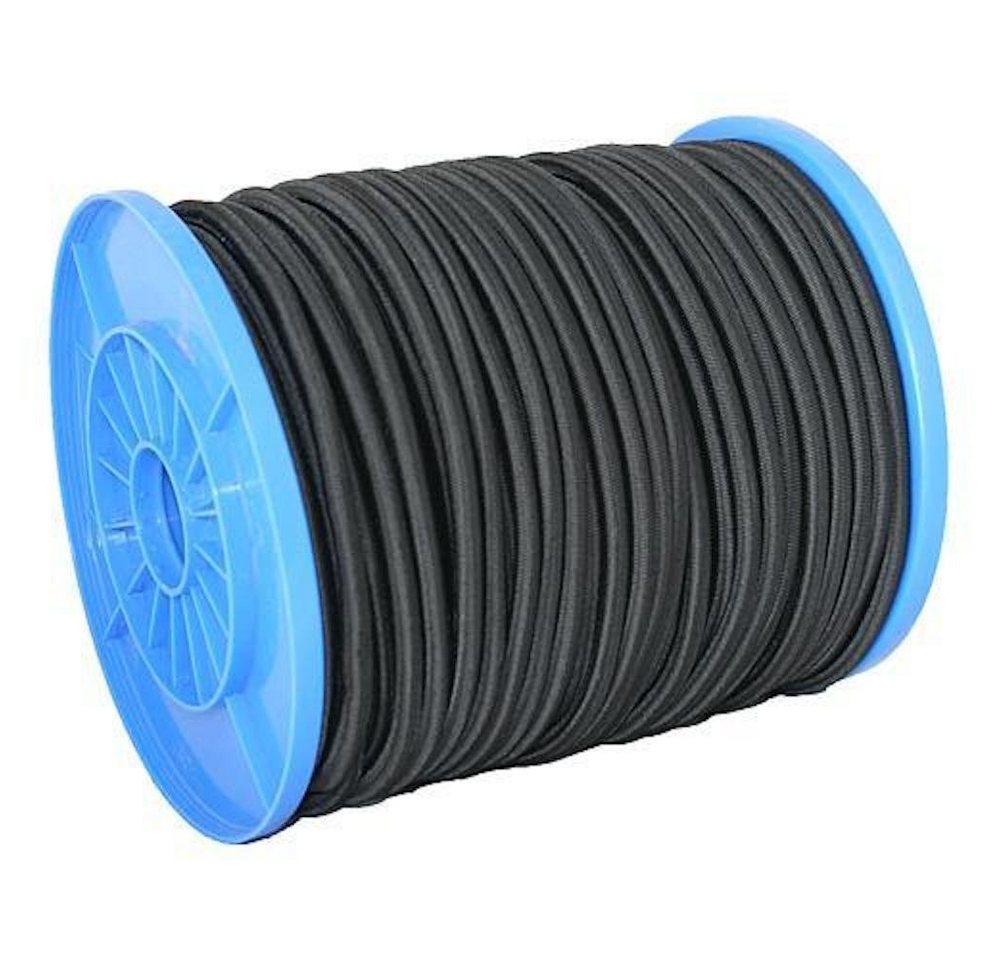 PROREGAL® Seil R100, 05mm, 140m, schwarzer Gummi Seil von PROREGAL®