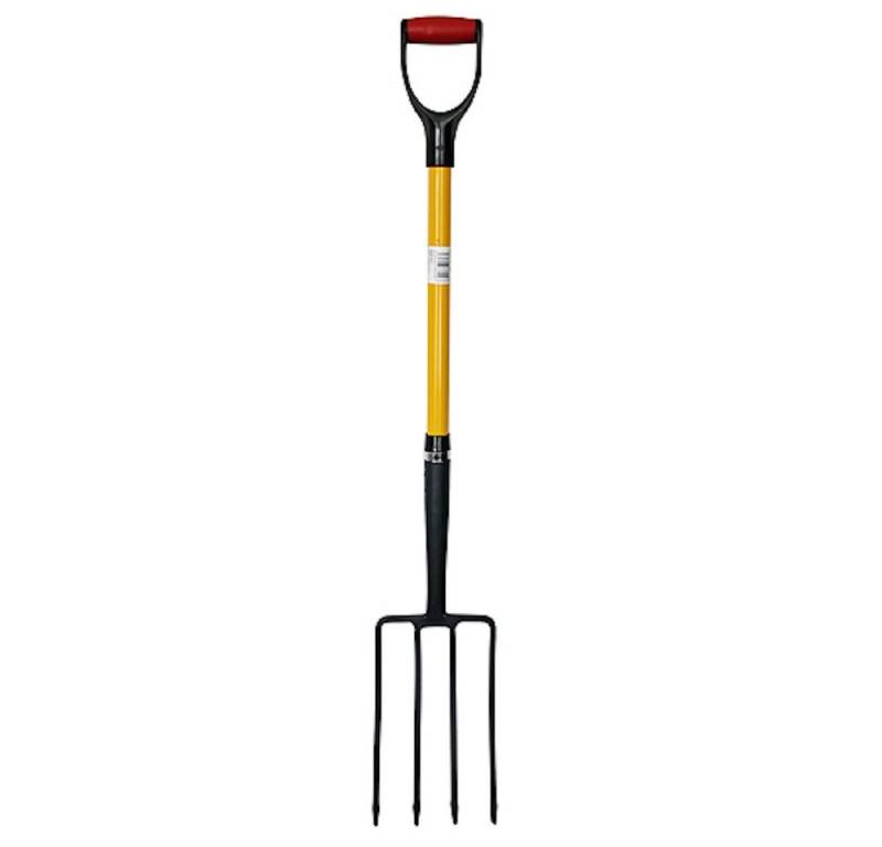 PROREGAL® Spatengabel Dunggabel Mistgabel Mistforke Heugabel Streugabel mit D-Griff aus Glas von PROREGAL®