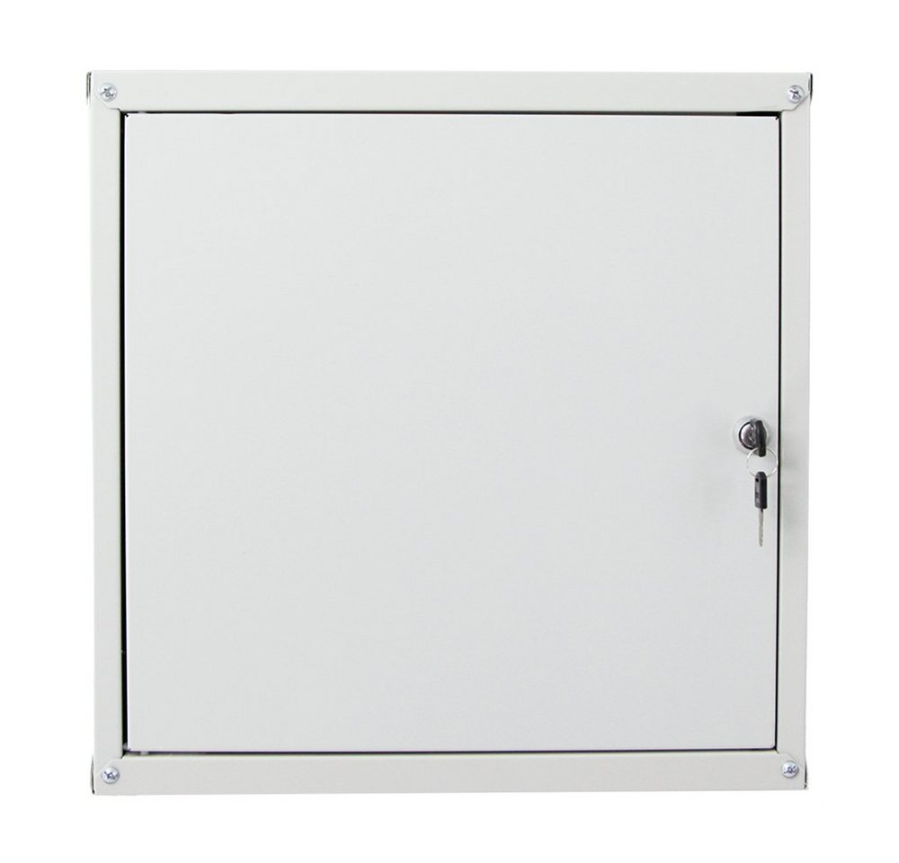 PROREGAL® Spind Schließfachwürfel Wertfachschrank Umkleideschrank Möbeltresor CUBIC Verstärkte Ecken, Zylinderschloss, Würfel miteinander verschraubbar von PROREGAL®