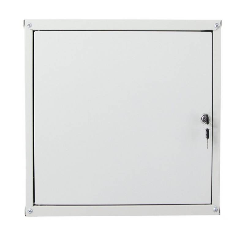 PROREGAL® Spind Schließfachwürfel Wertfachschrank Umkleideschrank Möbeltresor CUBIC Verstärkte Ecken, Zylinderschloss, Würfel miteinander verschraubbar von PROREGAL®