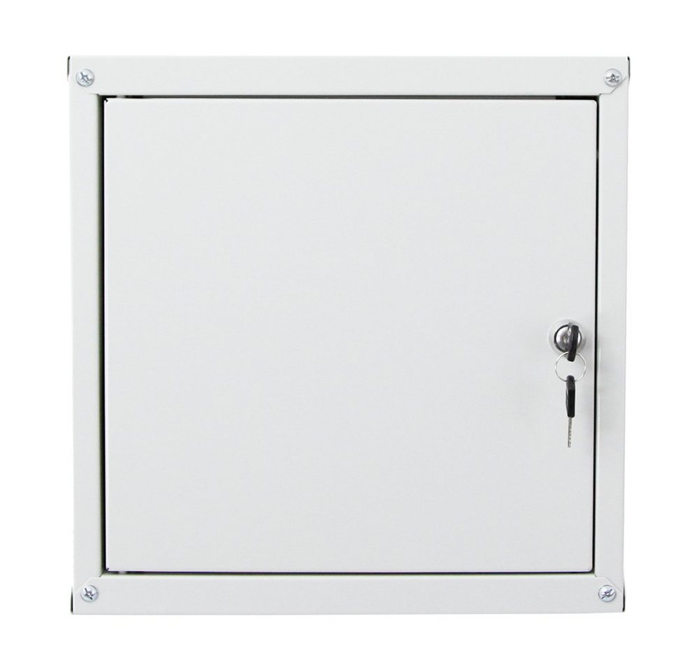 PROREGAL® Spind Schließfachwürfel Wertfachschrank Umkleideschrank Möbeltresor CUBIC Verstärkte Ecken, Zylinderschloss, Würfel miteinander verschraubbar von PROREGAL®