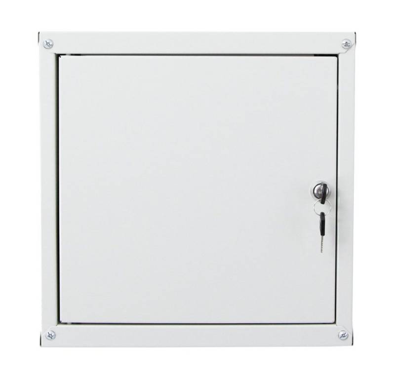 PROREGAL® Spind Schließfachwürfel Wertfachschrank Umkleideschrank Möbeltresor CUBIC Verstärkte Ecken, Zylinderschloss, Würfel miteinander verschraubbar von PROREGAL®