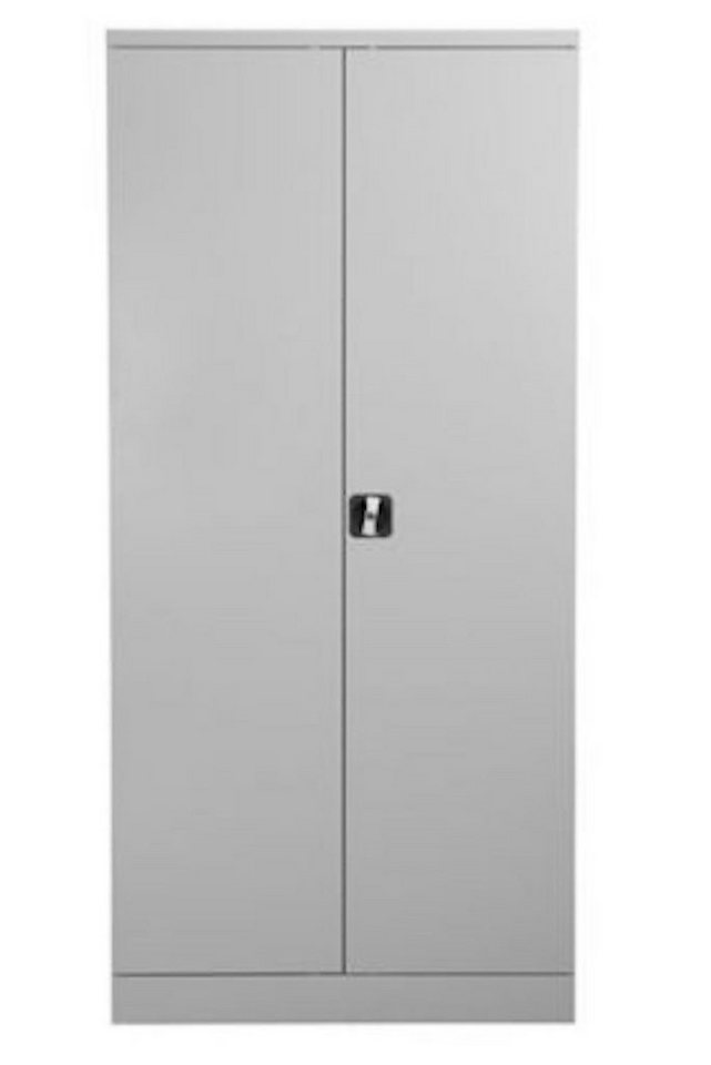 PROREGAL® Spind Stahlschrank Bee, HxBxT 195x92x42cm, Grau-Rot von PROREGAL®