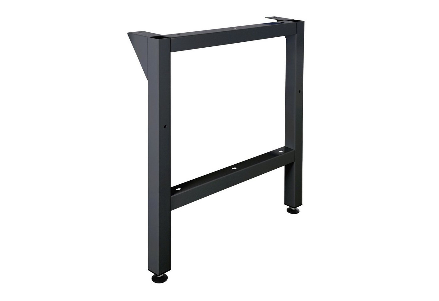 PROREGAL® Werkbank Stabiler Vierkantrohr-Fuß für Werkbank Rhino, Versch. Größen/Farben von PROREGAL®