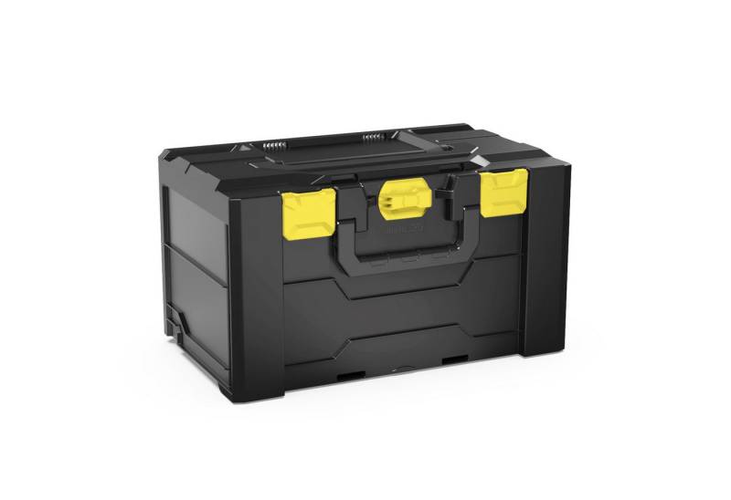 PROREGAL® Werkzeugkoffer Werkzeugkoffer MetaBox L. HxBxT 28x30x50cm. 31,5 Liter.Gelb von PROREGAL®