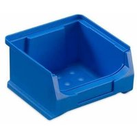Blaue Sichtlagerbox 1.0 HxBxT 6x10x10cm 0,4 Liter Sichtlagerbehälter, Sichtlagerkasten, Sichtlagerkastensortiment, Sortierbehälter - Blau von PROREGAL - AUFBEWAHRUNG FÜR PROFIS