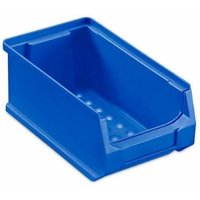 Blaue Sichtlagerbox 2.0 HxBxT 7,5x10x17,5cm 0,8 Liter Sichtlagerbehälter, Sichtlagerkasten, Sichtlagerkastensortiment, Sortierbehälter - Blau von PROREGAL - AUFBEWAHRUNG FÜR PROFIS