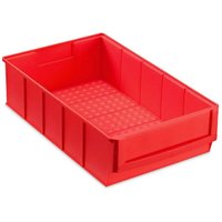 Proregal-aufbewahrung Für Profis - Rote Industriebox 300 b HxBxT 8,1x18,3x30cm 3,4 Liter Sichtlagerkasten, Sortimentskasten, Sortimentsbox, von PROREGAL - AUFBEWAHRUNG FÜR PROFIS