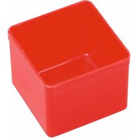 SparSet 5x Sortimentskasten EuroPlus Insert HxBxT 4,5x5,4x5,4cm Rot von PROREGAL - AUFBEWAHRUNG FÜR PROFIS