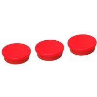 Proregal-betriebsausstattung Zum Fairen Preis - Magnete für Lochwand 10 Stück ø 2,5cm Rot von PROREGAL - BETRIEBSAUSSTATTUNG ZUM FAIREN PREIS