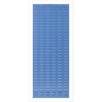 Proregal-betriebsausstattung Zum Fairen Preis - Orthogonale Schlitzplatte HxB 117,7x45,6cm Lichtblau von PROREGAL - BETRIEBSAUSSTATTUNG ZUM FAIREN PREIS