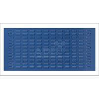 Proregal-betriebsausstattung Zum Fairen Preis - Vertikale Schlitzplatte BxH 98,7x45,6cm Lichtblau von PROREGAL - BETRIEBSAUSSTATTUNG ZUM FAIREN PREIS
