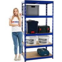 Proregal Kellerregal Fast Tiger HxBxT 180x90x60 cm Fachlast 265kg Blau - Blau von PROREGAL - REGALE GÜNSTIG KAUFEN