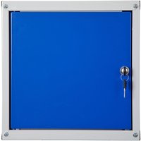 Proregal Schließfachwürfel Cubic HxBxT 35x35x35 cm Grau/Blau - Grau von PROREGAL - REGALE GÜNSTIG KAUFEN