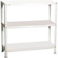 Proregal Schraubregal panda mini HxBxT 90x90x30cm Weiß - Weiß von PROREGAL - ZERTIFIZIERTE QUALITÄTSPRODUKTE