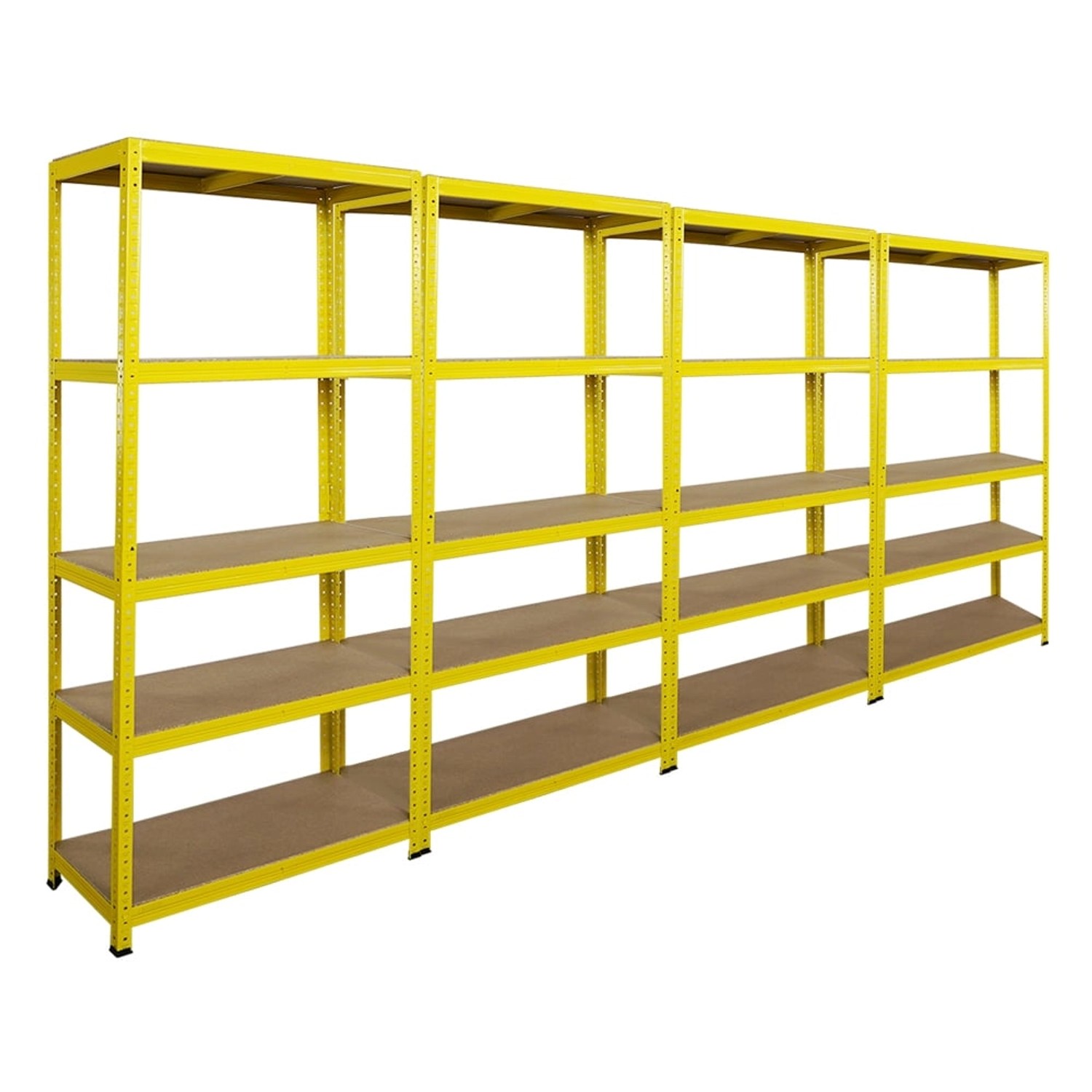 PROREGAL 4er Schwerlastregal YELLOW BEE Set HxBxT 180x90x40cm Fachlast 175kg 5 Ebenen Gelb PROREGAL 4er Schwerlastregal YELLOW BEE Set HxBxT 180x90x40cm Fachlast 175kg 5 Ebenen Gelb von PROREGAL