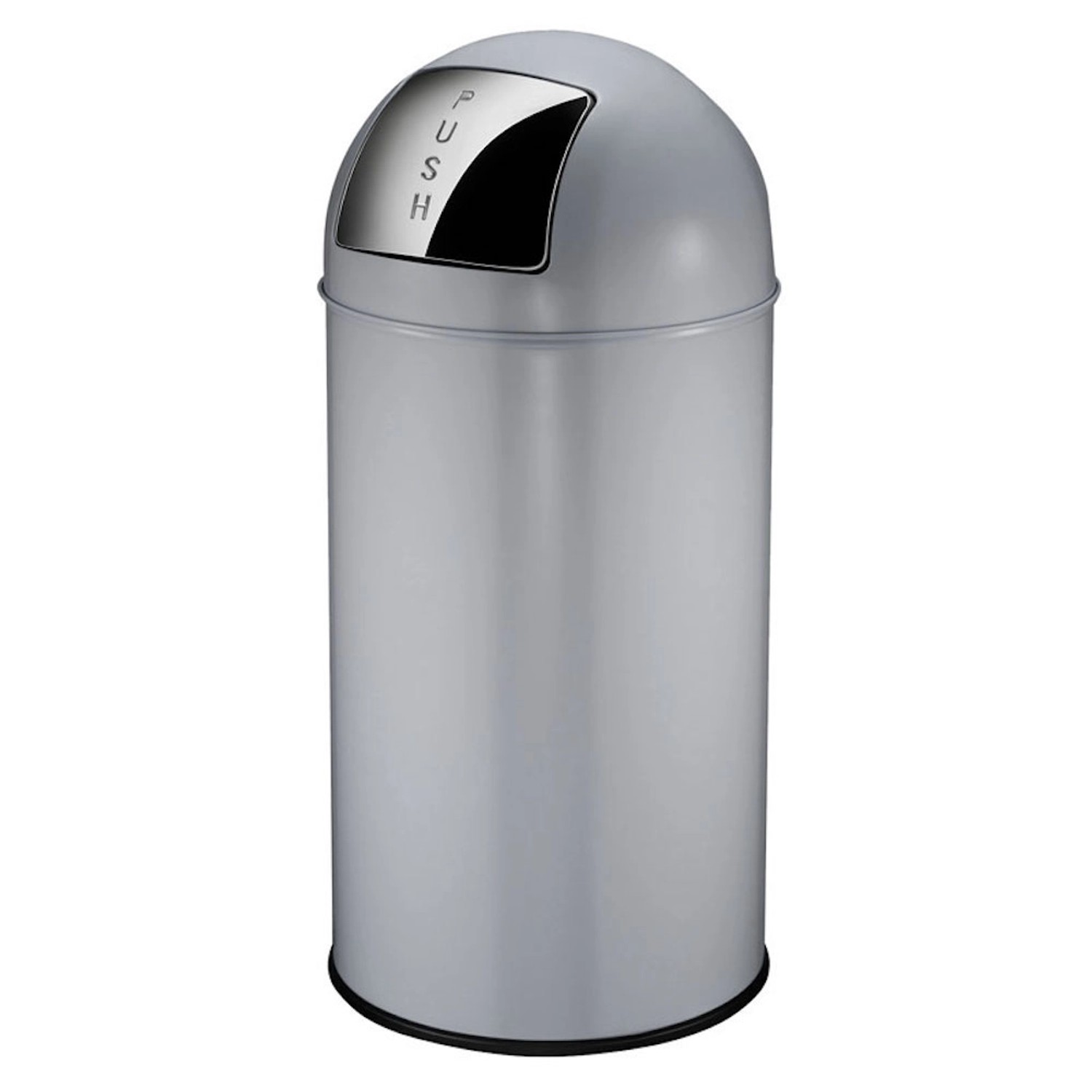 PROREGAL Abfallbehälter Mit Pushdeckel & Inneneimer Aus Metall 40 Liter HxBxT 74 x 34 x 34 cm Grau PROREGAL Abfallbehälter Mit Pushdeckel & Inneneimer Aus Metall 40 Liter HxBxT 74 x 34 x 34 cm Grau von PROREGAL