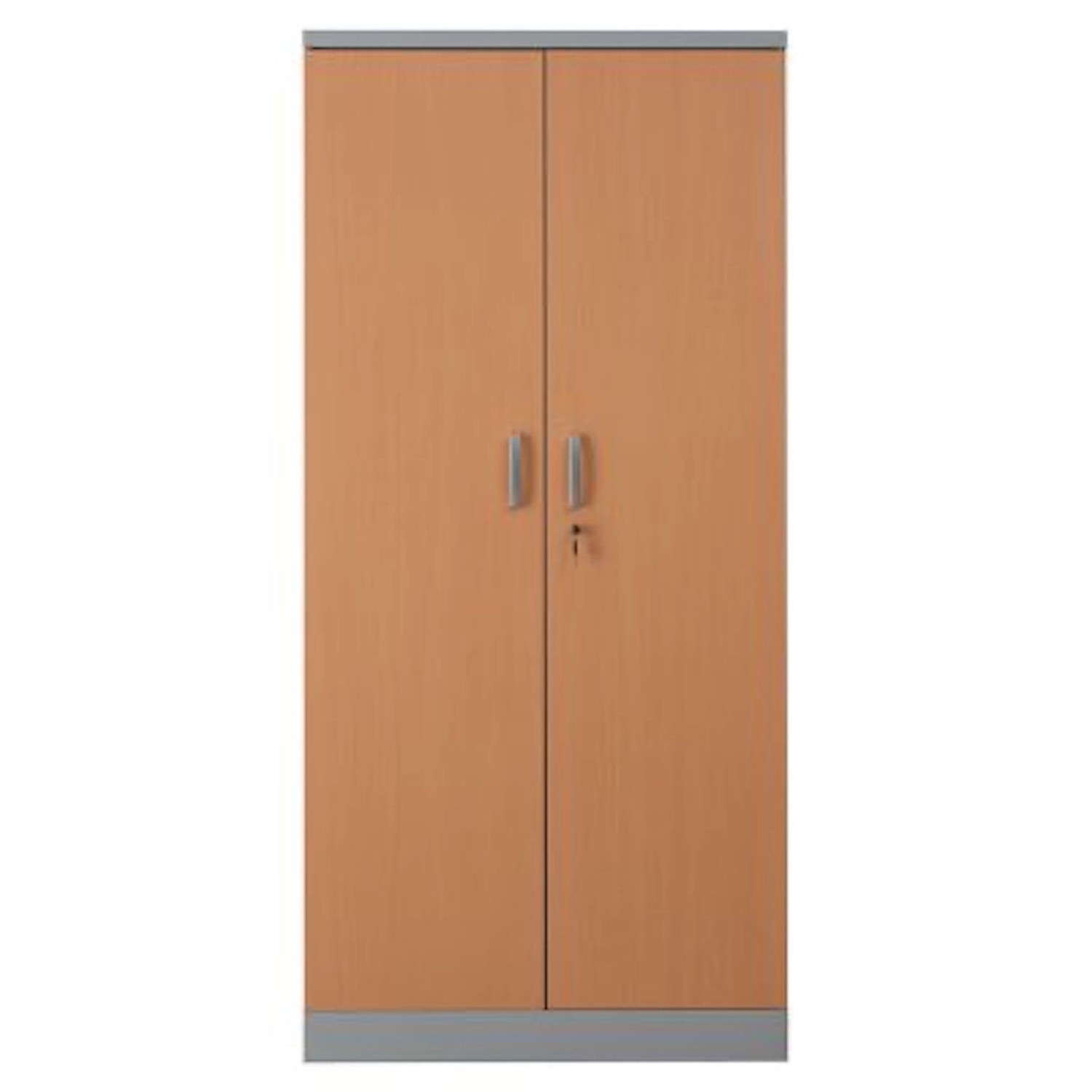 PROREGAL Aktenschrank Beetle 4 Fachböden HxBxT 195 x 92 x 42 cm Grau & Buche PROREGAL Aktenschrank Beetle 4 Fachböden HxBxT 195 x 92 x 42 cm Grau & Buche von PROREGAL