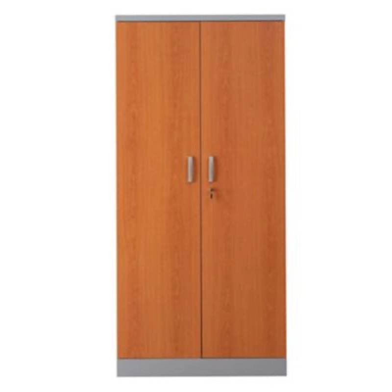 PROREGAL Aktenschrank Beetle 4 Fachböden HxBxT 195 x 92 x 42 cm Silber & Erle von PROREGAL