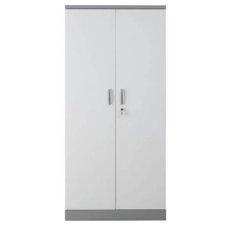 PROREGAL Aktenschrank Beetle 4 Fachböden HxBxT 195 x 92 x 42 cm Silber & Weiß von PROREGAL