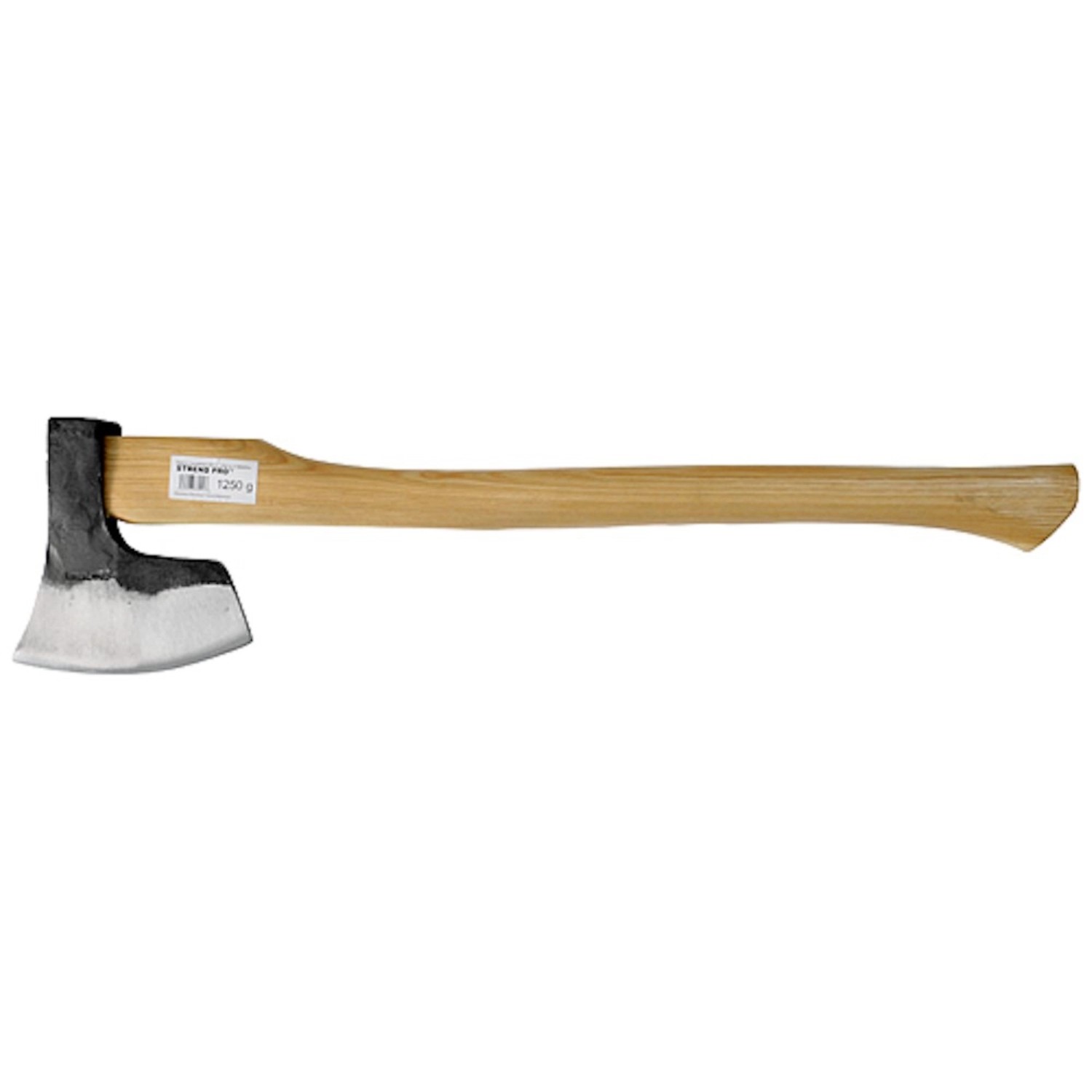 PROREGAL Axt 1250g Sandblaster mit einem Holzgriff 700mm von PROREGAL