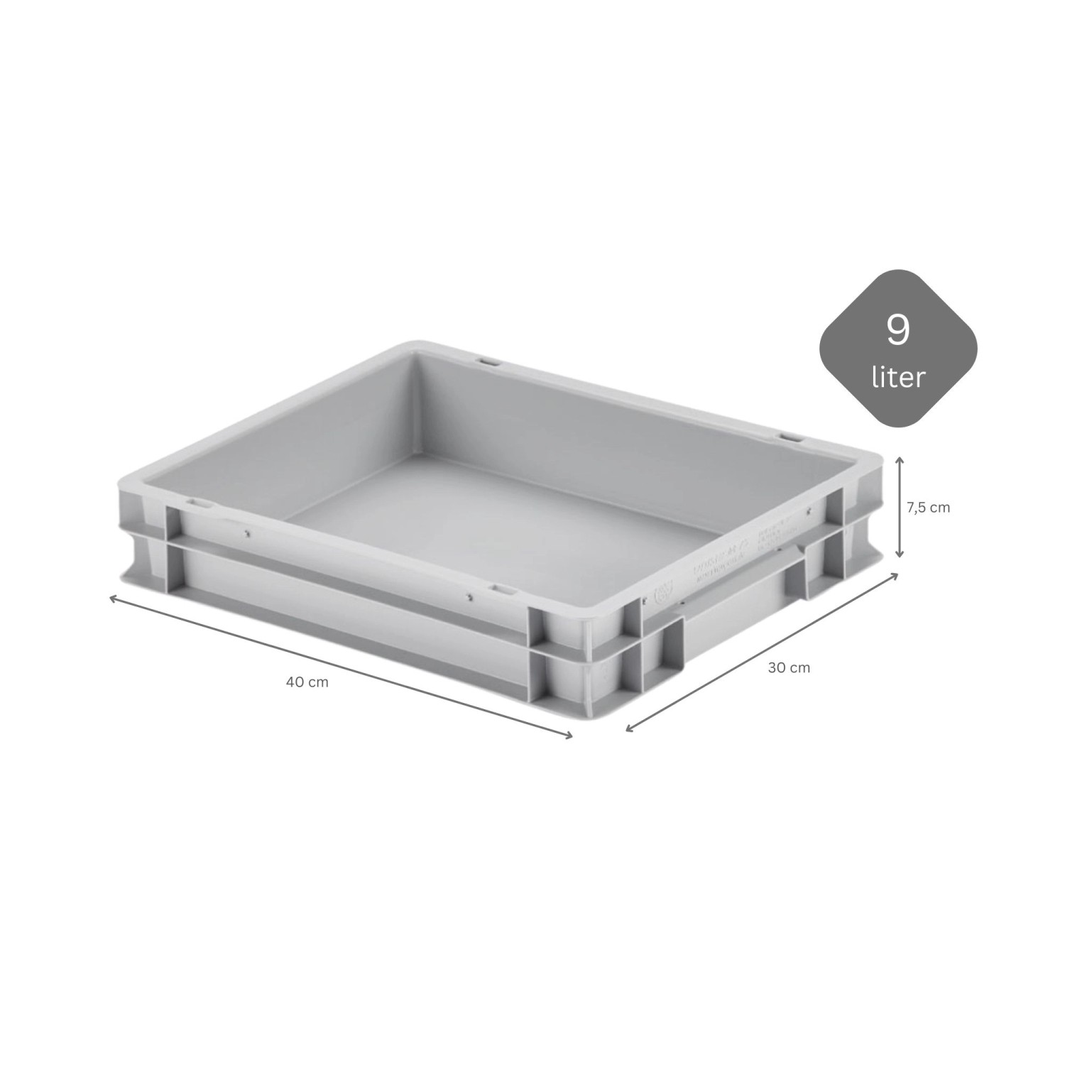 CHEFGASTRO SuperSparSet 2 x Pizzaballenbox Ohne Deckel HxBxT 7,5 x 30 x 40 cm 9 Liter Teigwanne Für Pizzateig Sstapelbare Pizzabox CHEFGASTRO SuperSparSet 2 x Pizzaballenbox Ohne Deckel HxBxT 7,5 x 30 x 40 cm 9 Liter Teigwanne Für Pizzateig Sstapelbare Pizzabox von PROREGAL