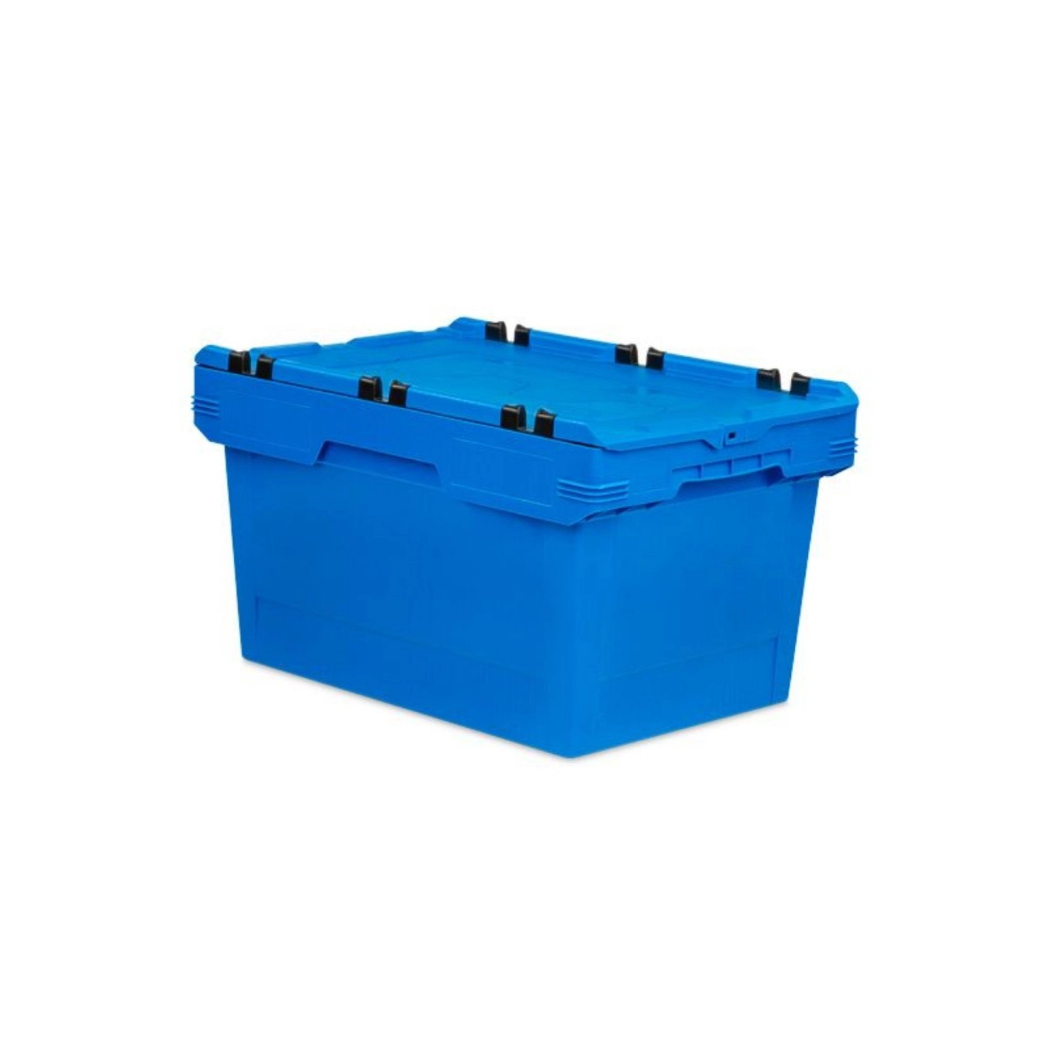 PROREGAL Conical Mehrweg-Stapelbehälter mit Krokodildeckel Blau HxBxT 34,9 x 41 x 61cm 58 Liter Lagerbox Eurobox Transportbox Transportbehälter PROREGAL Conical Mehrweg-Stapelbehälter mit Krokodildeckel Blau HxBxT 34,9 x 41 x 61cm 58 Liter Lagerbox Eurobox Transportbox Transportbehälter von PROREGAL