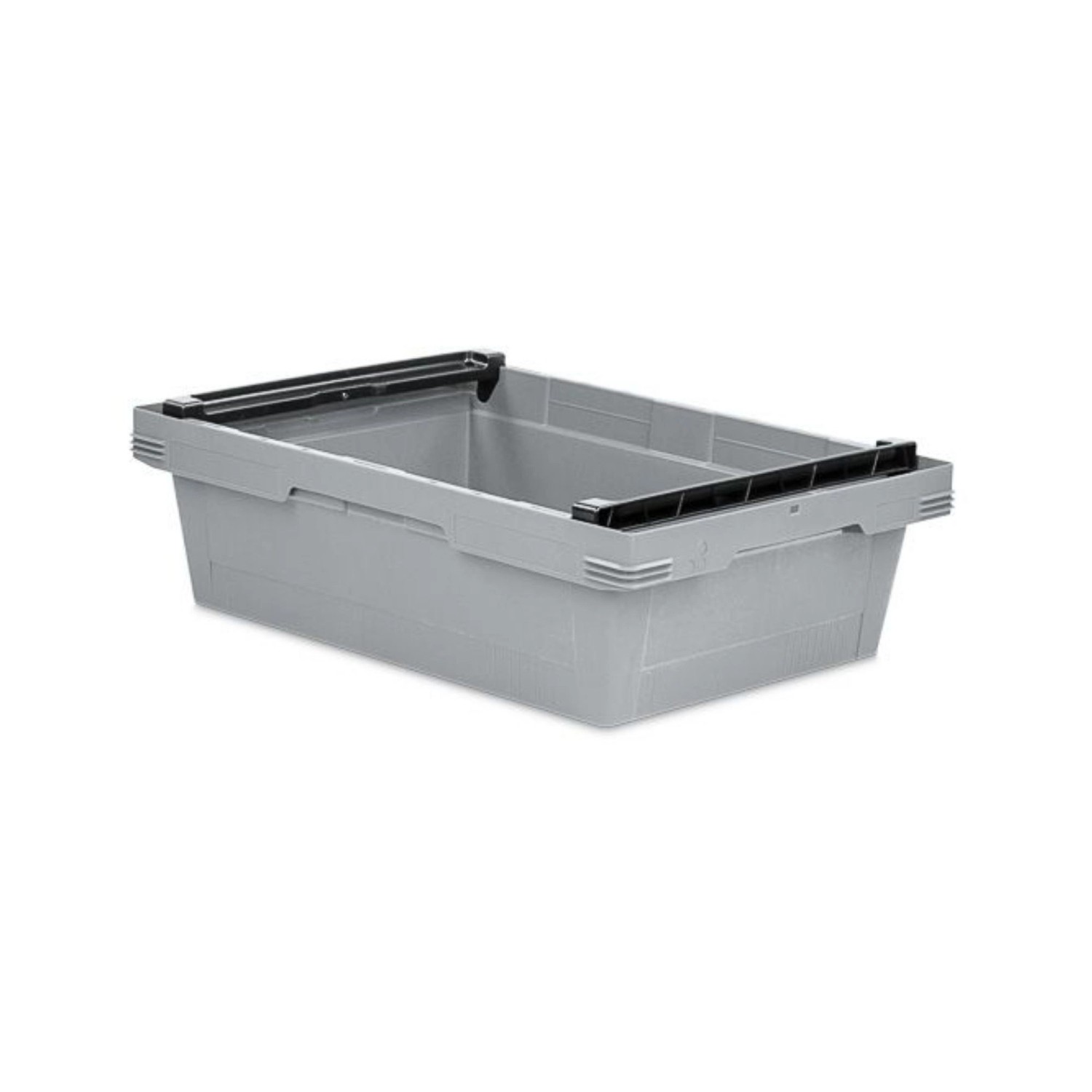 PROREGAL Conical Mehrweg-Stapelbehälter mit Stapelbügel Grau HxBxT 17,3 x 40 x 60 cm 29 Liter Lagerbox Eurobox Transportbox PROREGAL Conical Mehrweg-Stapelbehälter mit Stapelbügel Grau HxBxT 17,3 x 40 x 60 cm 29 Liter Lagerbox Eurobox Transportbox von PROREGAL