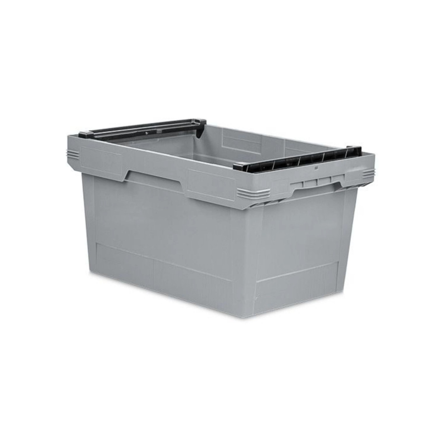 PROREGAL Conical Mehrweg-Stapelbehälter mit Stapelbügel Grau HxBxT 32,3 x 40 x 60 cm 58 Liter Lagerbox Eurobox Transportbox PROREGAL Conical Mehrweg-Stapelbehälter mit Stapelbügel Grau HxBxT 32,3 x 40 x 60 cm 58 Liter Lagerbox Eurobox Transportbox von PROREGAL