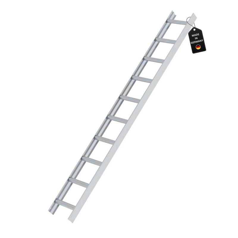 PROREGAL Dachleiter Alu Natur 10 Sprossen von PROREGAL