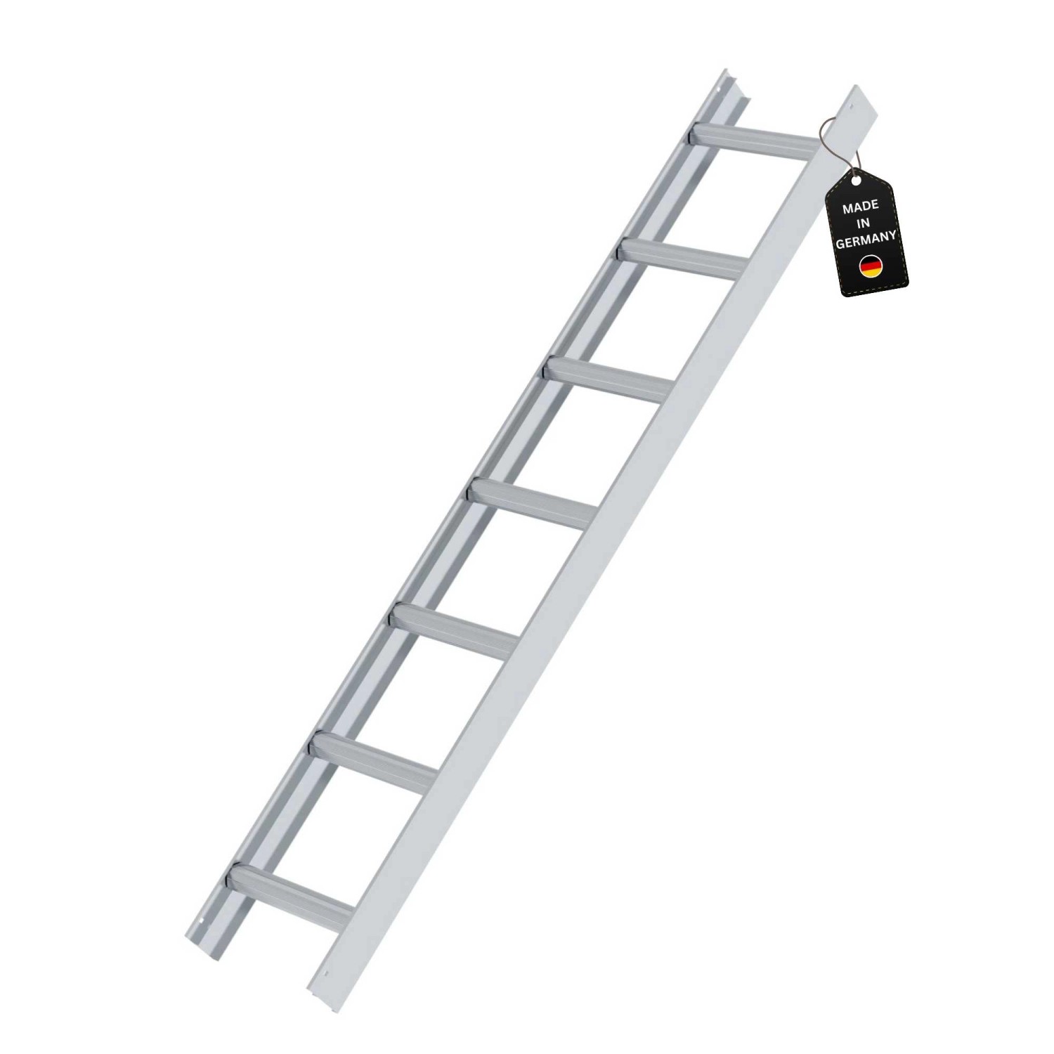 PROREGAL Dachleiter Alu Natur 7 Sprossen PROREGAL Dachleiter Alu Natur 7 Sprossen von PROREGAL
