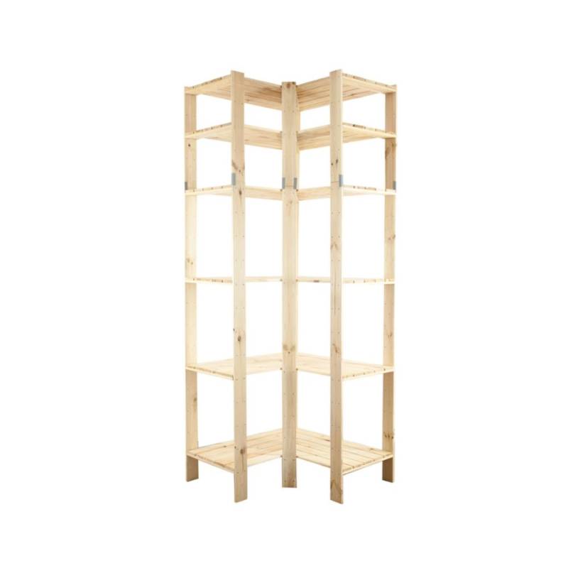 PROREGAL Eckregal Woodland HxBxT 230 x 85 x 50 cm Fachlast 120 kg 6 Fachboden Kiefernholz Natur PROREGAL Eckregal Woodland HxBxT 230 x 85 x 50 cm Fachlast 120 kg 6 Fachboden Kiefernholz Natur von PROREGAL