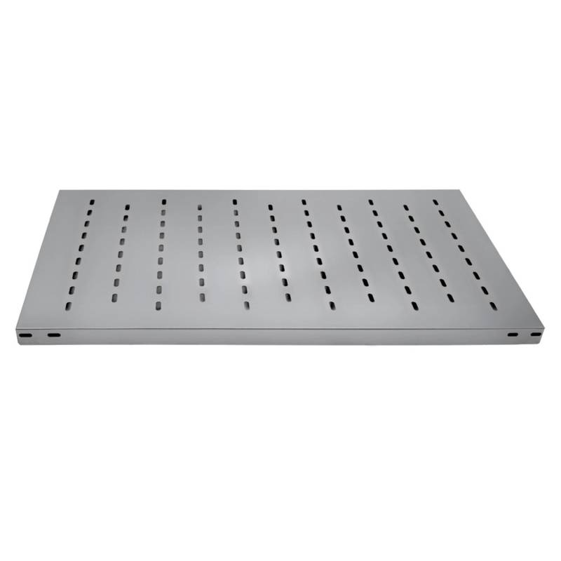 PROREGAL Edelstahlregal Stecksystem T-Profil HxBxT 200 x 100 x 60 cm 5 Ebenen Geschlitzter Fachboden Fachlast 150 kg Edelstahl Fachbodenregal von PROREGAL