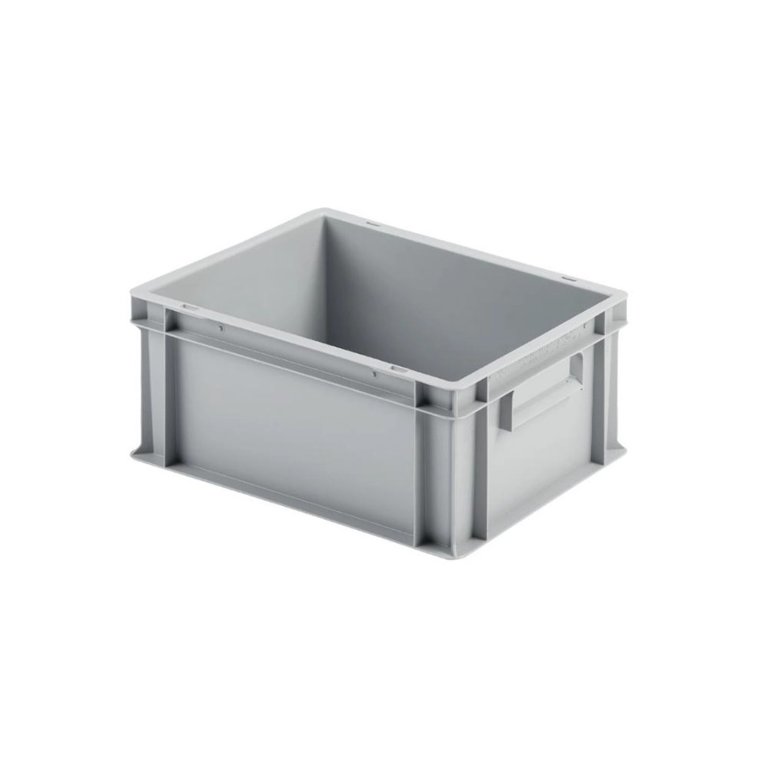 Eurobehälter Mit Geschlossenem Griff HxBxT 17,5 x 30 x 40 cm 16 Liter Grau Eurobox Transportbox Transportbehälter Stapelbehälter Eurobehälter Mit Geschlossenem Griff HxBxT 17,5 x 30 x 40 cm 16 Liter Grau Eurobox Transportbox Transportbehälter Stapelbehälter von PROREGAL