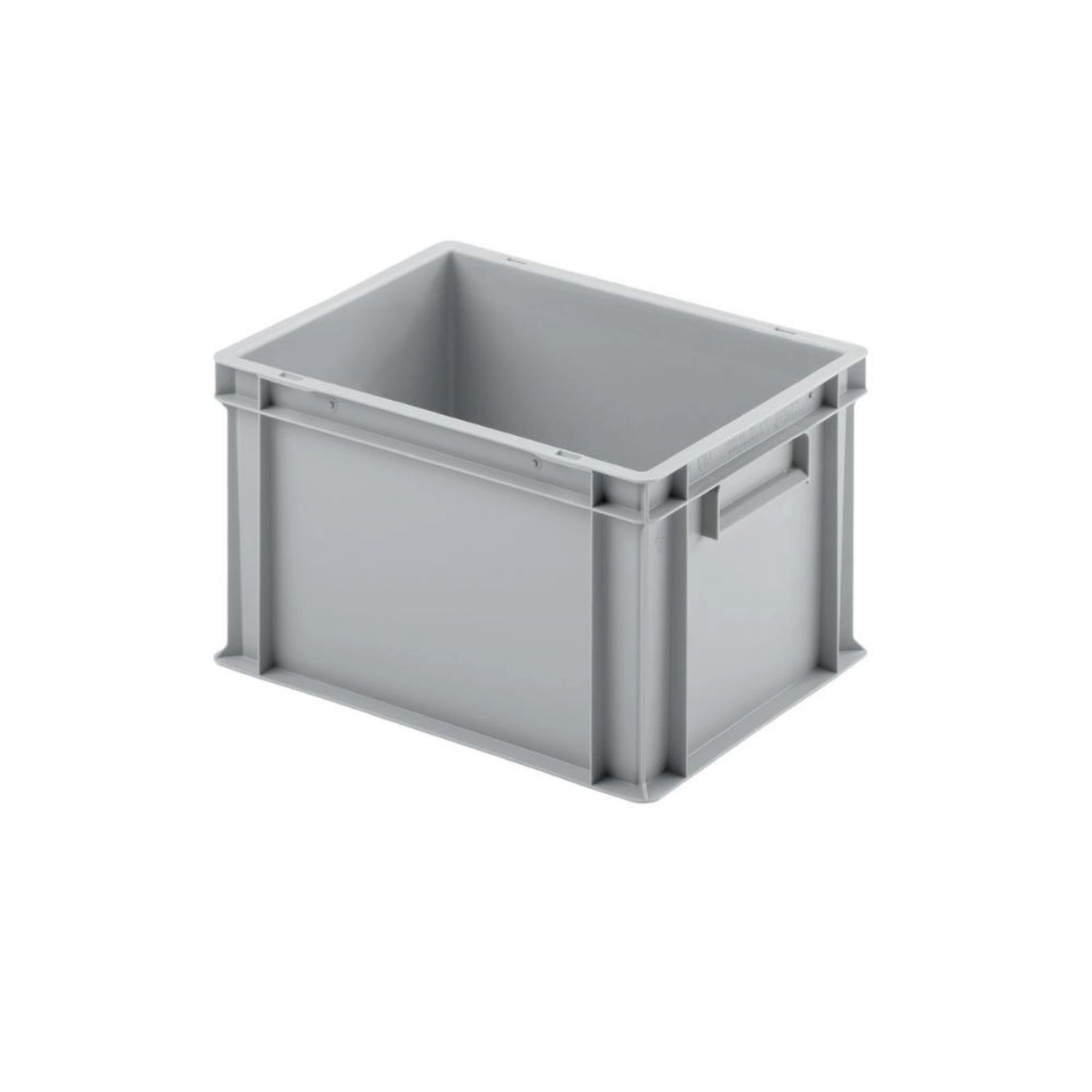 Eurobehälter Mit Geschlossenem Griff HxBxT 23,5 x 30 x 40 cm 22 Liter Grau Eurobox Transportbox Transportbehälter Stapelbehälter Eurobehälter Mit Geschlossenem Griff HxBxT 23,5 x 30 x 40 cm 22 Liter Grau Eurobox Transportbox Transportbehälter Stapelbehälter von PROREGAL