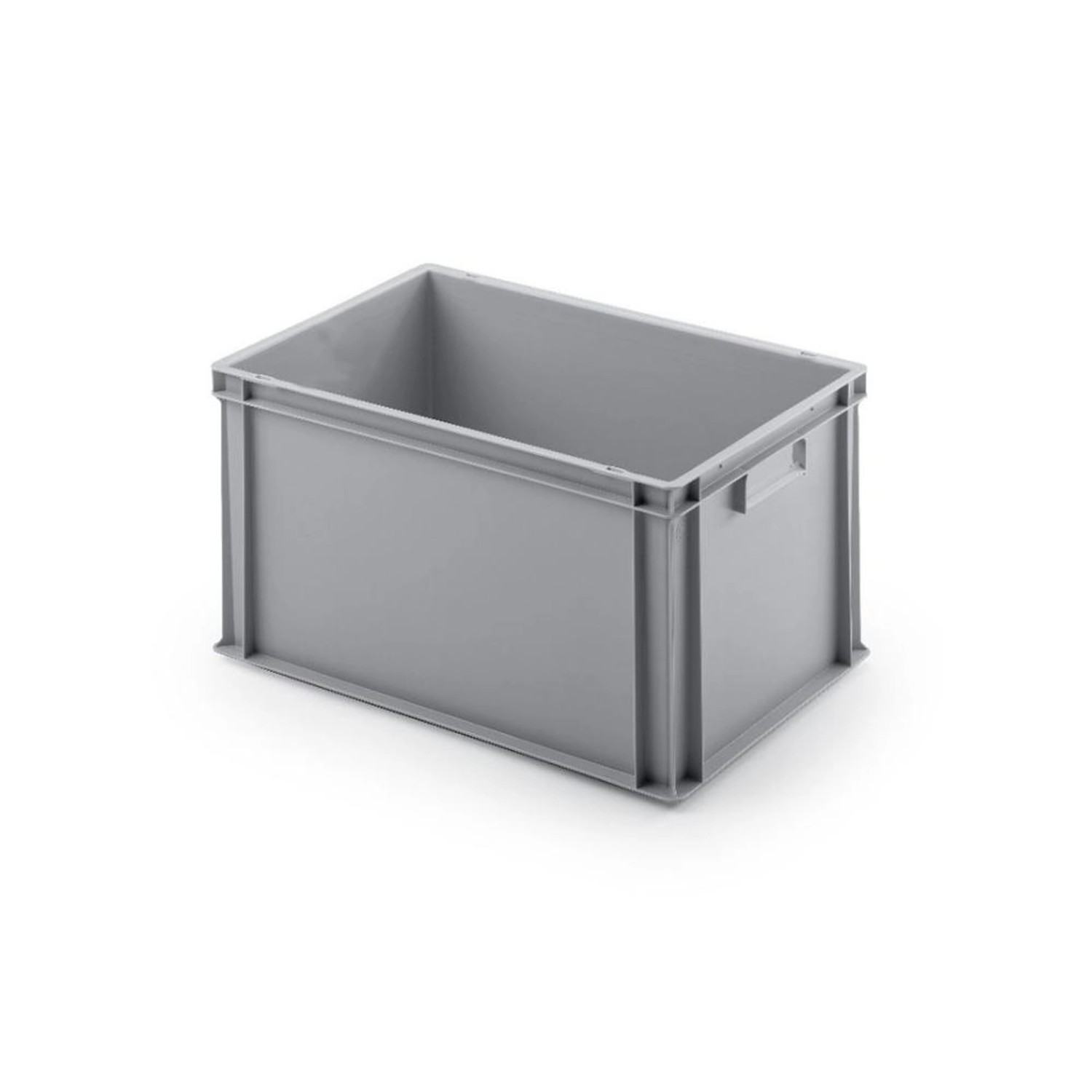 PROREGAL Eurobehälter mit Geschlossenem Griff HxBxT 32 x 40 x 60 cm 56 Liter Grau Eurobox Transportbox PROREGAL Eurobehälter mit Geschlossenem Griff HxBxT 32 x 40 x 60 cm 56 Liter Grau Eurobox Transportbox von PROREGAL