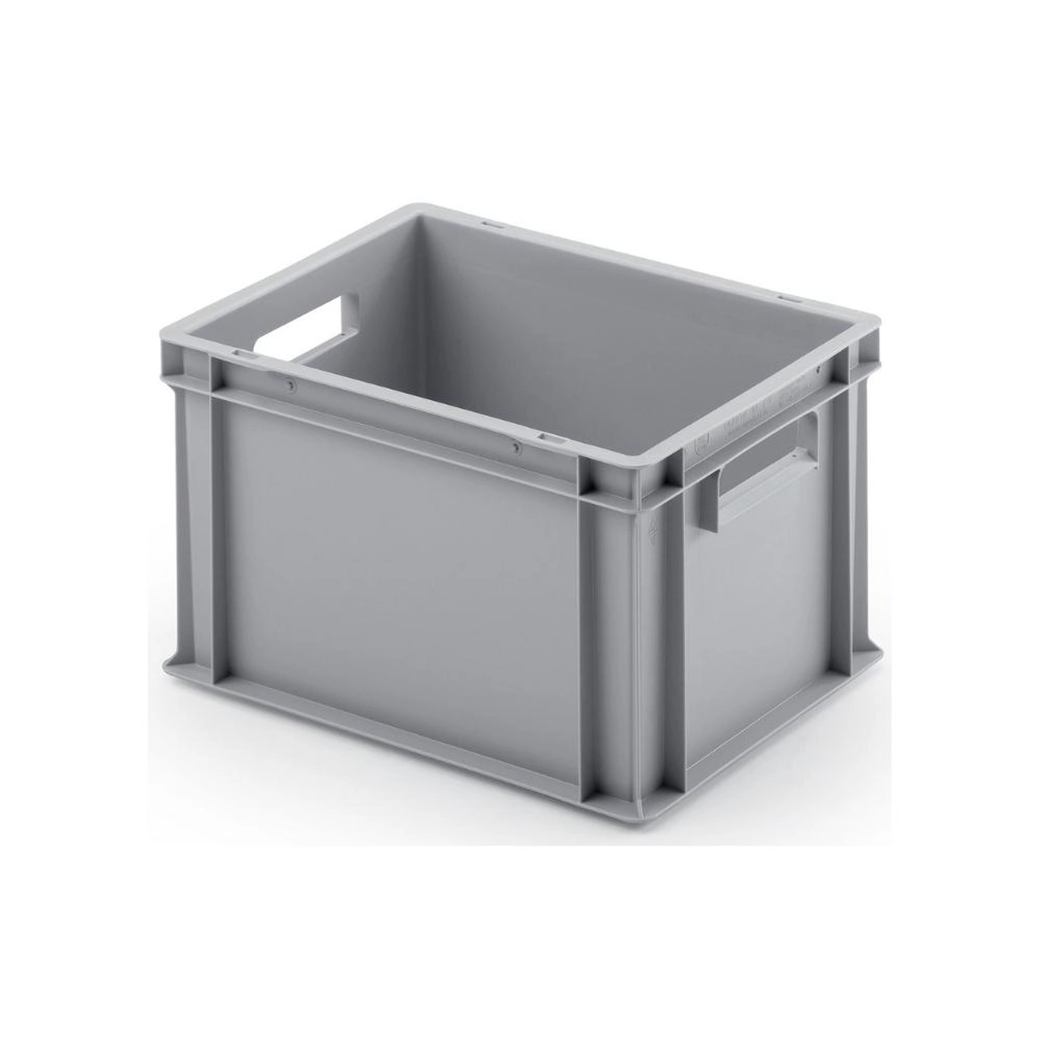 Eurobehälter Mit Offenem Griff HxBxT 23,5 x 30 x 40 cm 22 Liter Grau Eurobox Transportbox Transportbehälter Stapelbehälter Eurobehälter Mit Offenem Griff HxBxT 23,5 x 30 x 40 cm 22 Liter Grau Eurobox Transportbox Transportbehälter Stapelbehälter von PROREGAL