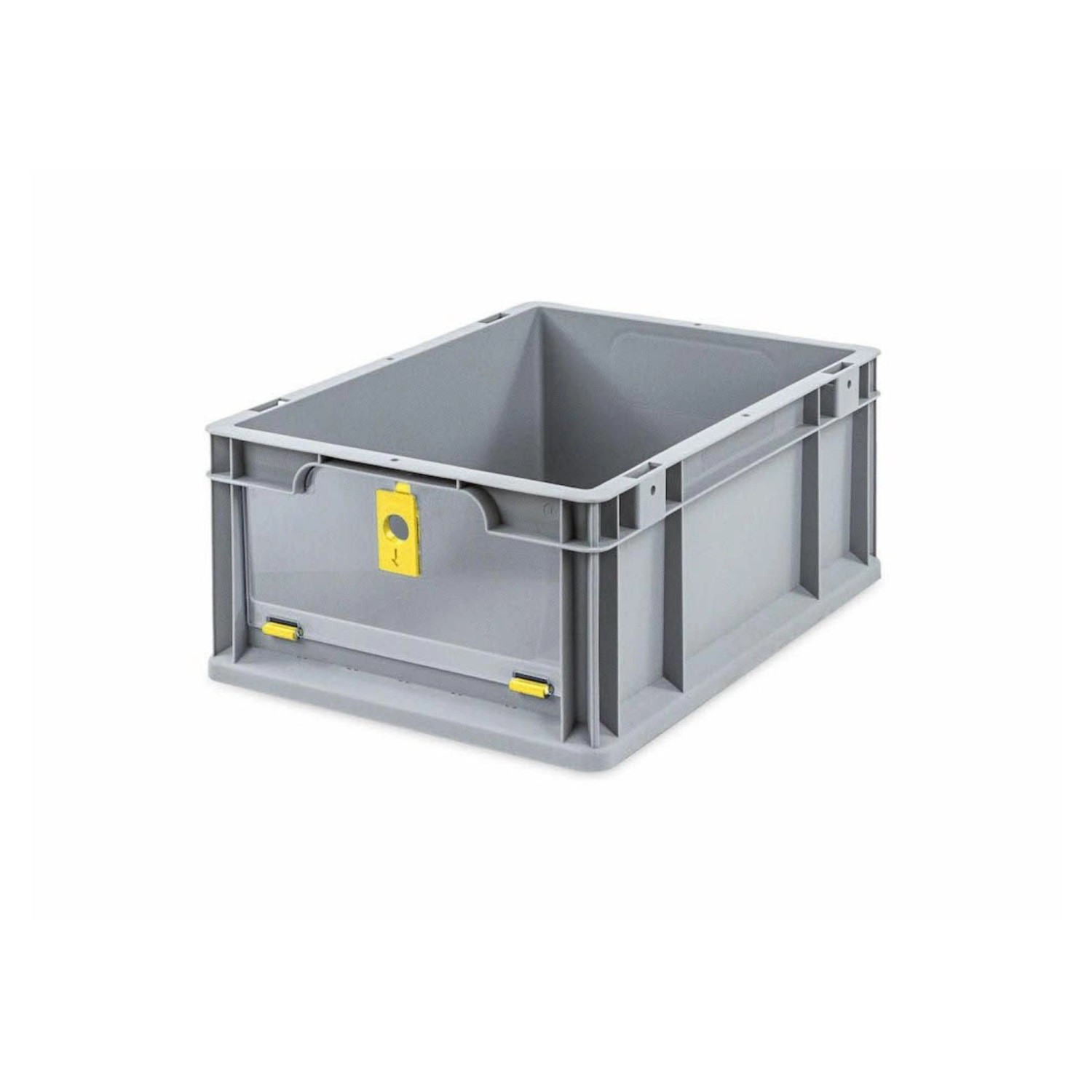 PROREGAL Eurobox NextGen Insight Cover HxBxT 17 x 30 x 40 16 Liter Niedrig/Gelb Eurobehälter Transportbox PROREGAL Eurobox NextGen Insight Cover HxBxT 17 x 30 x 40 16 Liter Niedrig/Gelb Eurobehälter Transportbox von PROREGAL