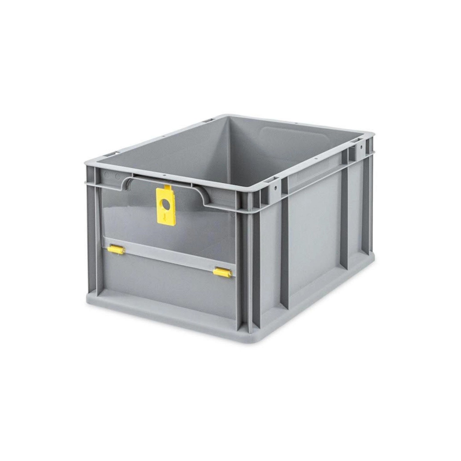 PROREGAL Eurobox NextGen Insight Cover HxBxT 22 x 30 x 40 20 Liter Niedrig/Gelb Eurobehälter Transportbox PROREGAL Eurobox NextGen Insight Cover HxBxT 22 x 30 x 40 20 Liter Niedrig/Gelb Eurobehälter Transportbox von PROREGAL